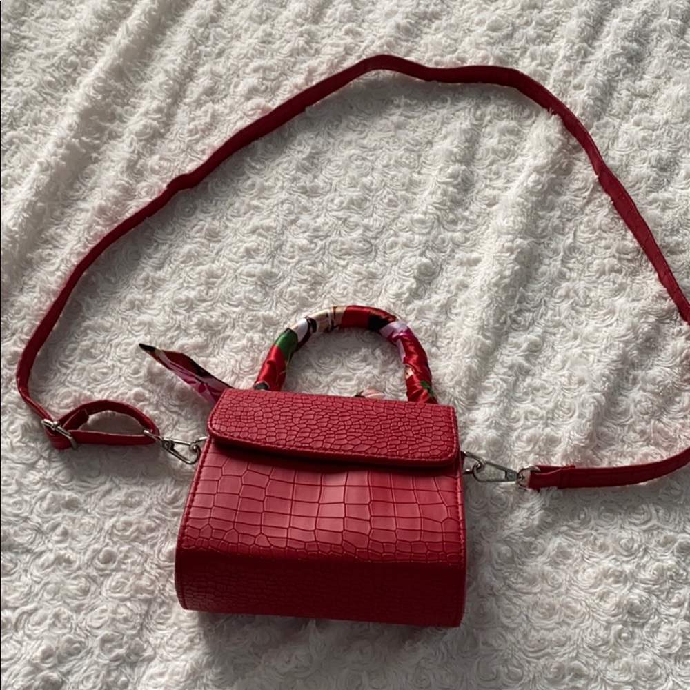 Red mini purse